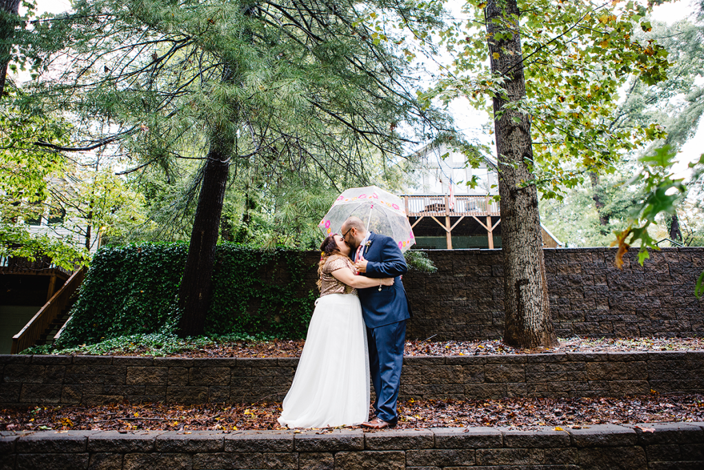 Angie Brandon s Backyard Wedding  Lake  James  NC  